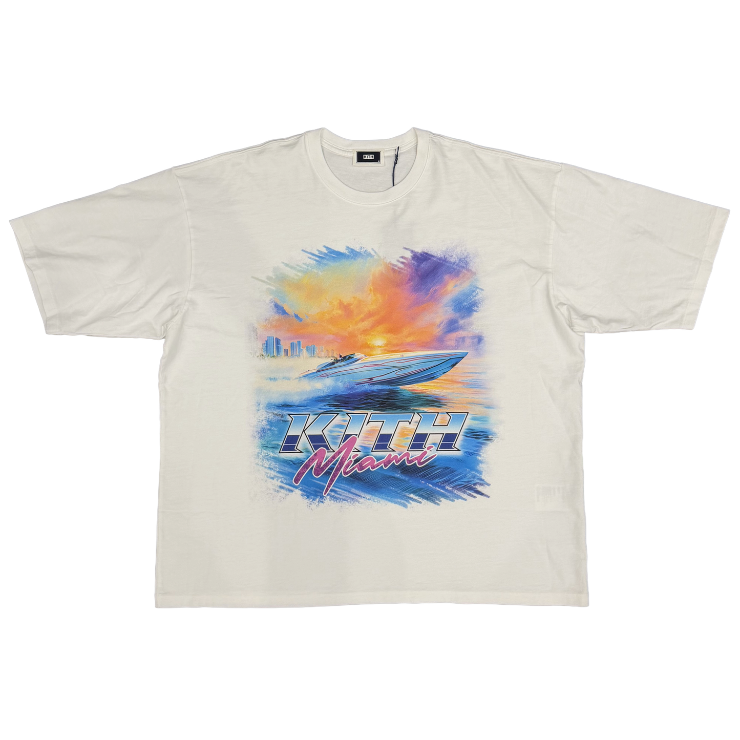 Kith Miami Speed Vintage Jones Tee White