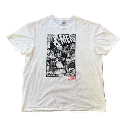 Vintage Marvel X-Men Comic Cover T-Shirt White
