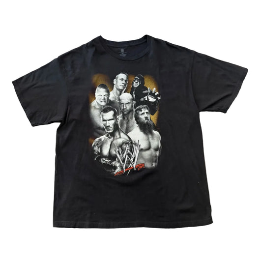 Vintage WWE Superstars T-Shirt Black