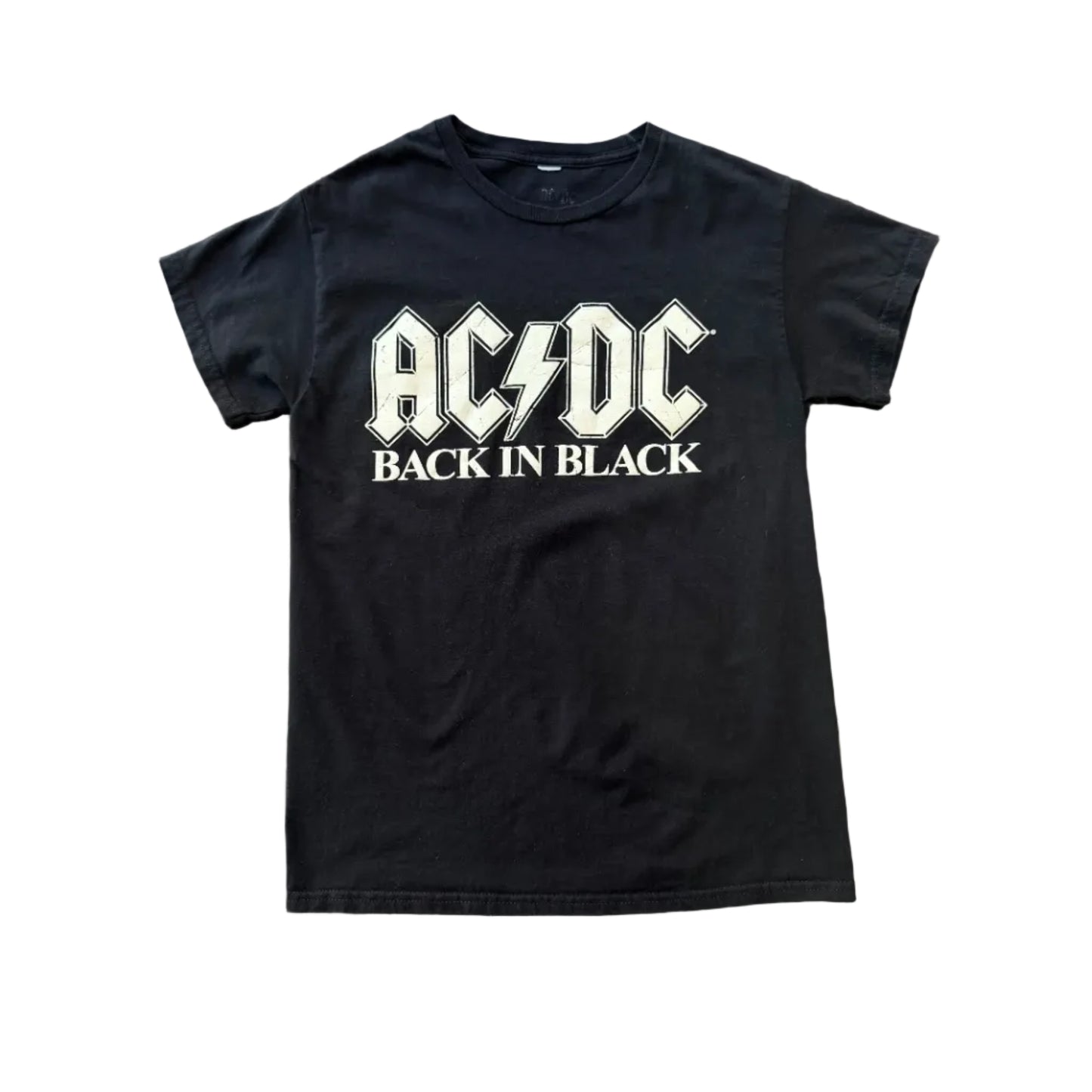 Vintage ACDC Back in Black T-Shirt Black
