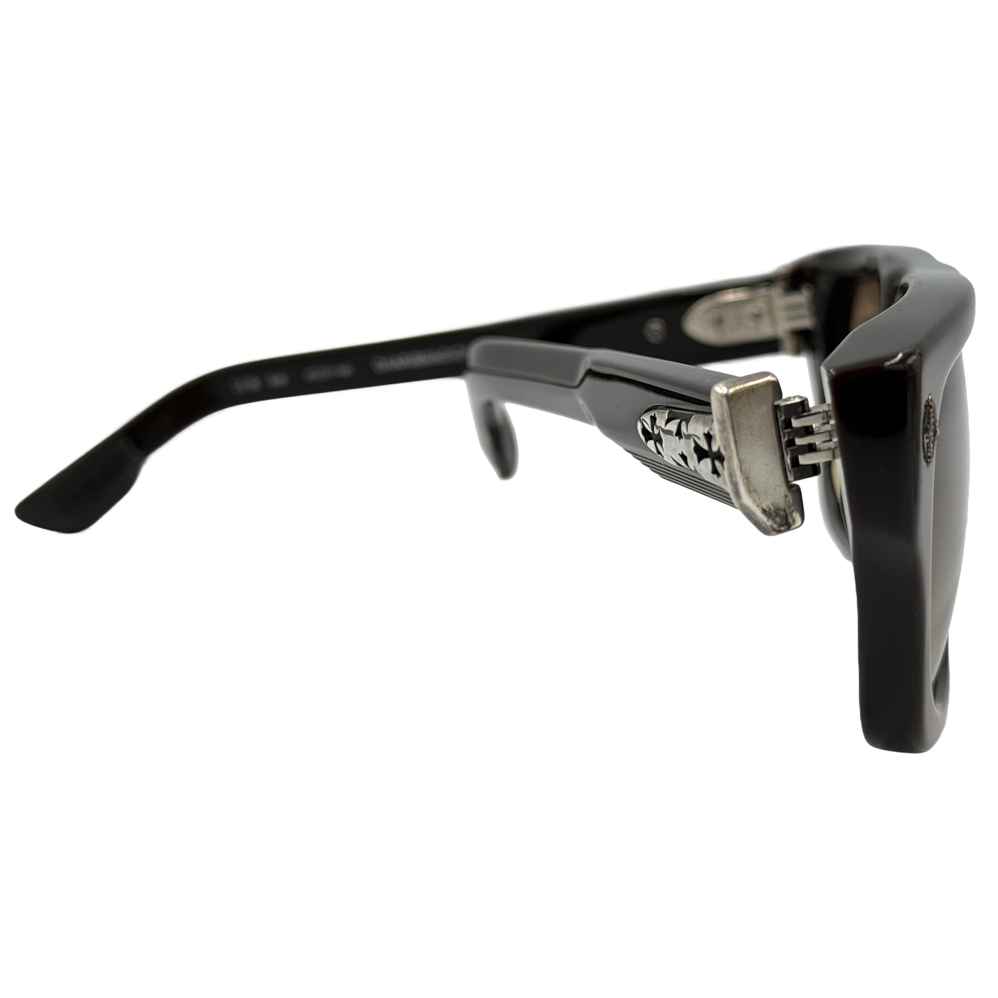 Chrome Hearts Charismadick Sunglasses Brown/Silver