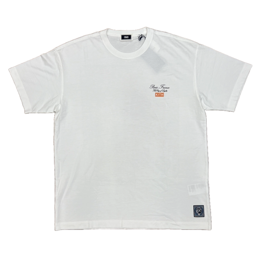 Kith Paris Exclusive Paris Map Vintage Tee White