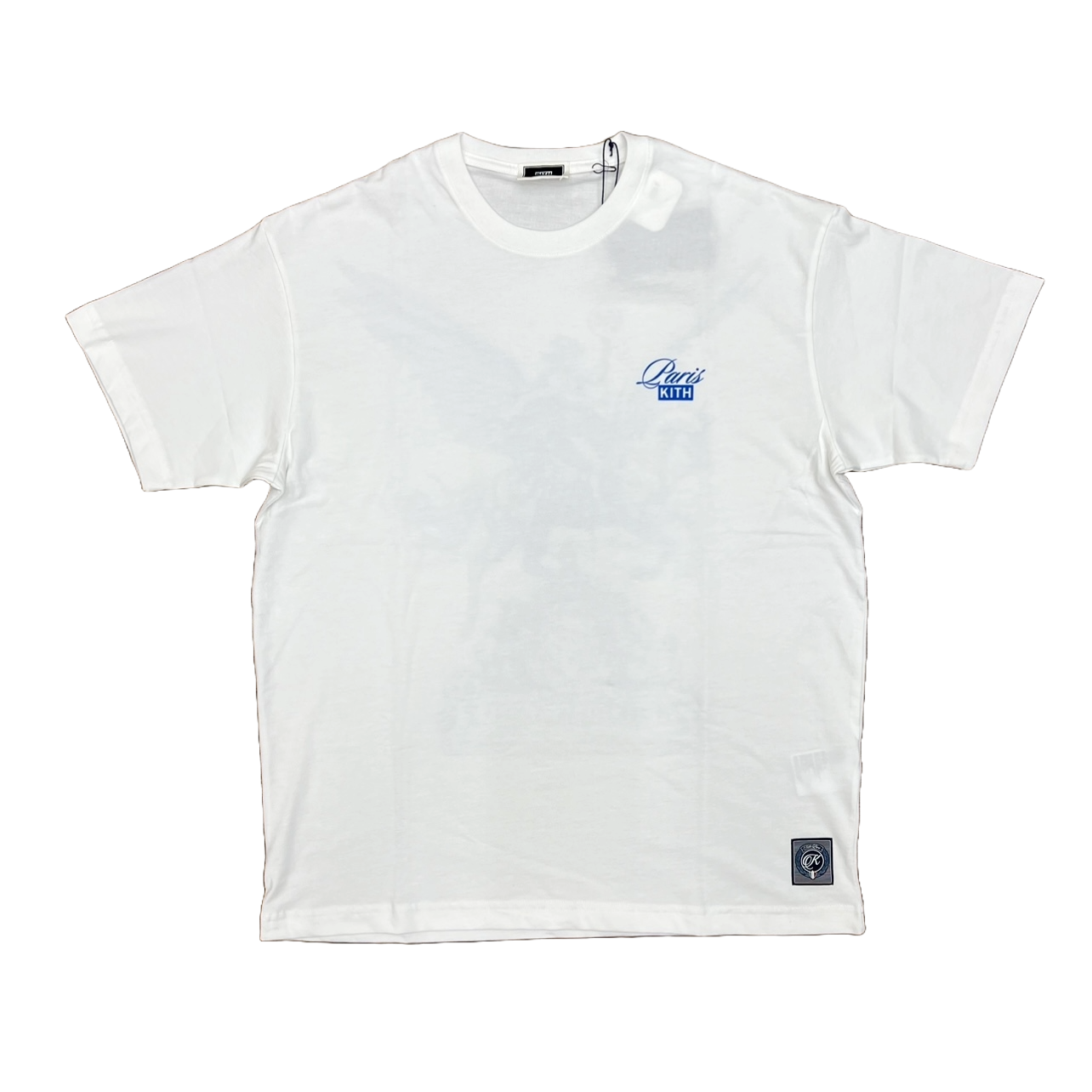 Kith Paris Exclusive Pegasus Statue Vintage Tee White