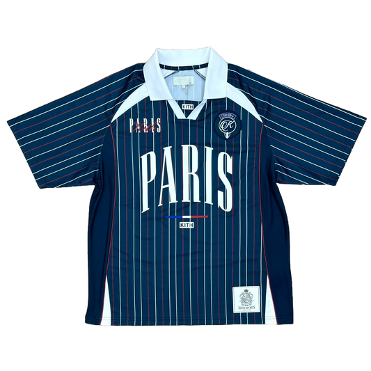 Kith Paris Exclusive Soccer Jersey Navy