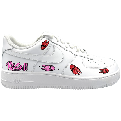 Nike Air Force 1 Low '07 White Matty Boy Hand Painted 1 of 1