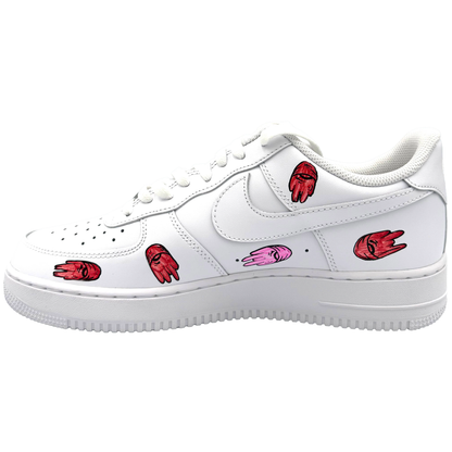 Nike Air Force 1 Low '07 White Matty Boy Hand Painted 1 of 1