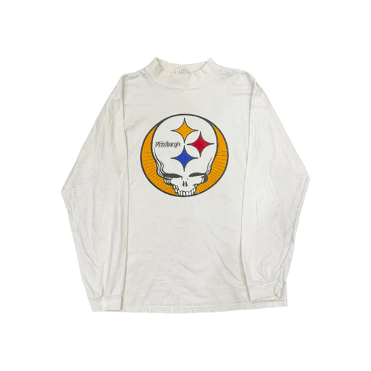 Vintage Grateful Dead Pittsburgh White L/S T-Shirt White
