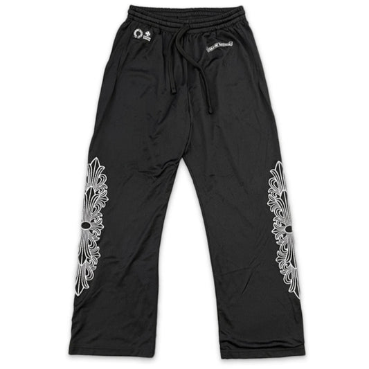 Chrome Hearts Sports Mesh Varsity Sweatpants Black