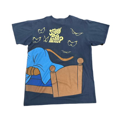 Vintage Scooby Doo Where Are You? AOP T-Shirt Navy
