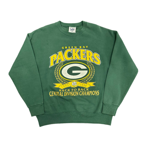 Vintage Green Bay Packers NFC Champions Crewneck Green