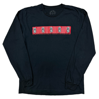 Chrome Hearts FOTI Skull Train L/S T-Shirt Black/Red