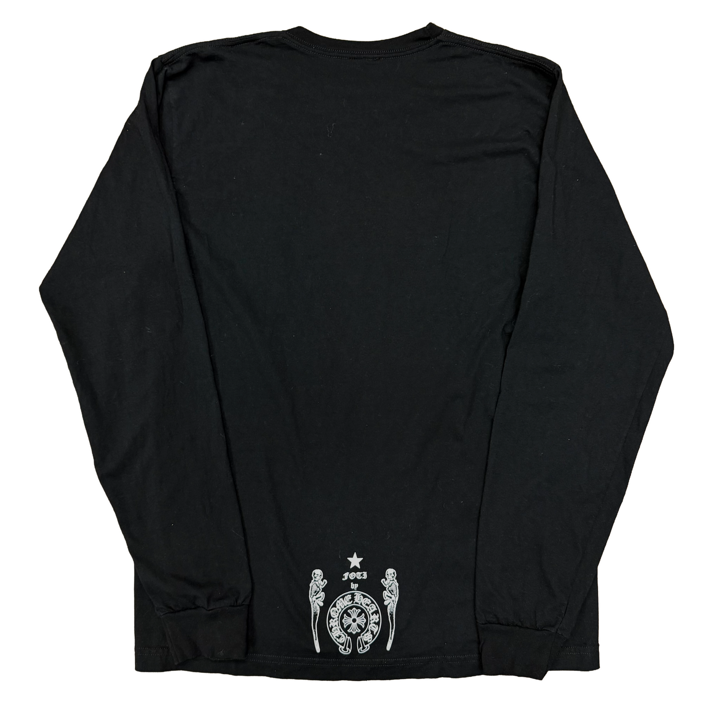 Chrome Hearts FOTI Skull Train L/S T-Shirt Black/Red