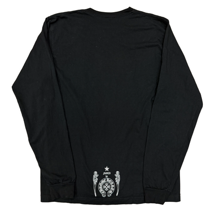 Chrome Hearts FOTI Skull Train L/S T-Shirt Black/Red