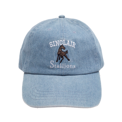 Sinclair Stallions Hat Blue Denim