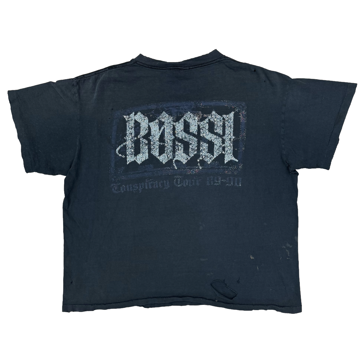 Bossi Vintage King Diamond Conspiracy Tour Rhinestone T-Shirt Black