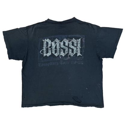 Bossi Vintage King Diamond Conspiracy Tour Rhinestone T-Shirt Black