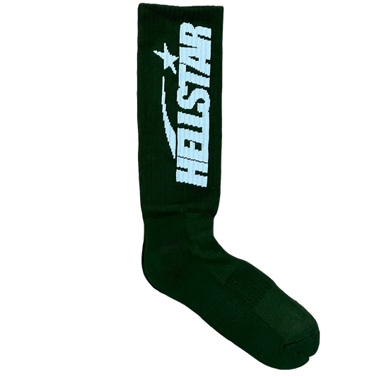 Hellstar Logo Socks Earth Tone Green