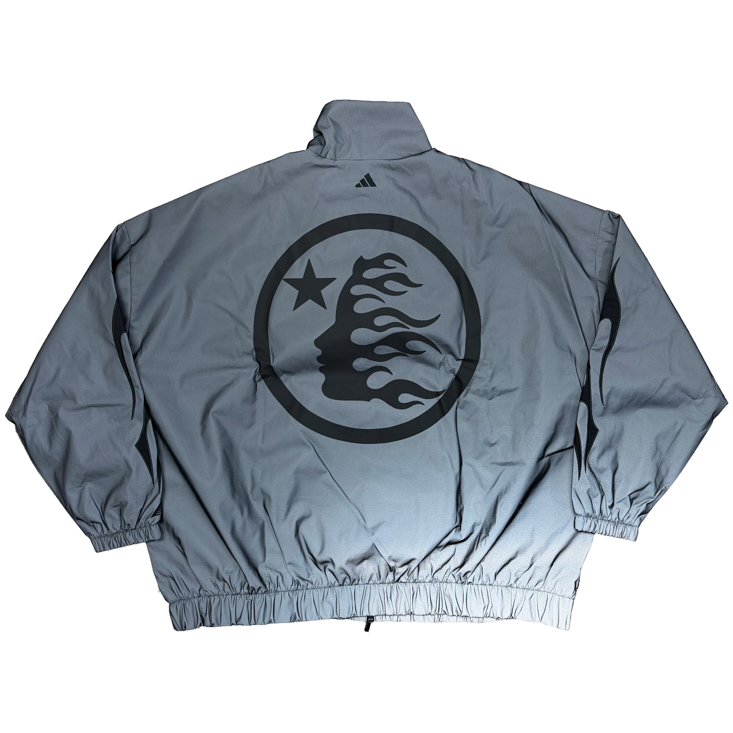 adidas x Hellstar x Anthony Edwards Reflective Track Jacket Black