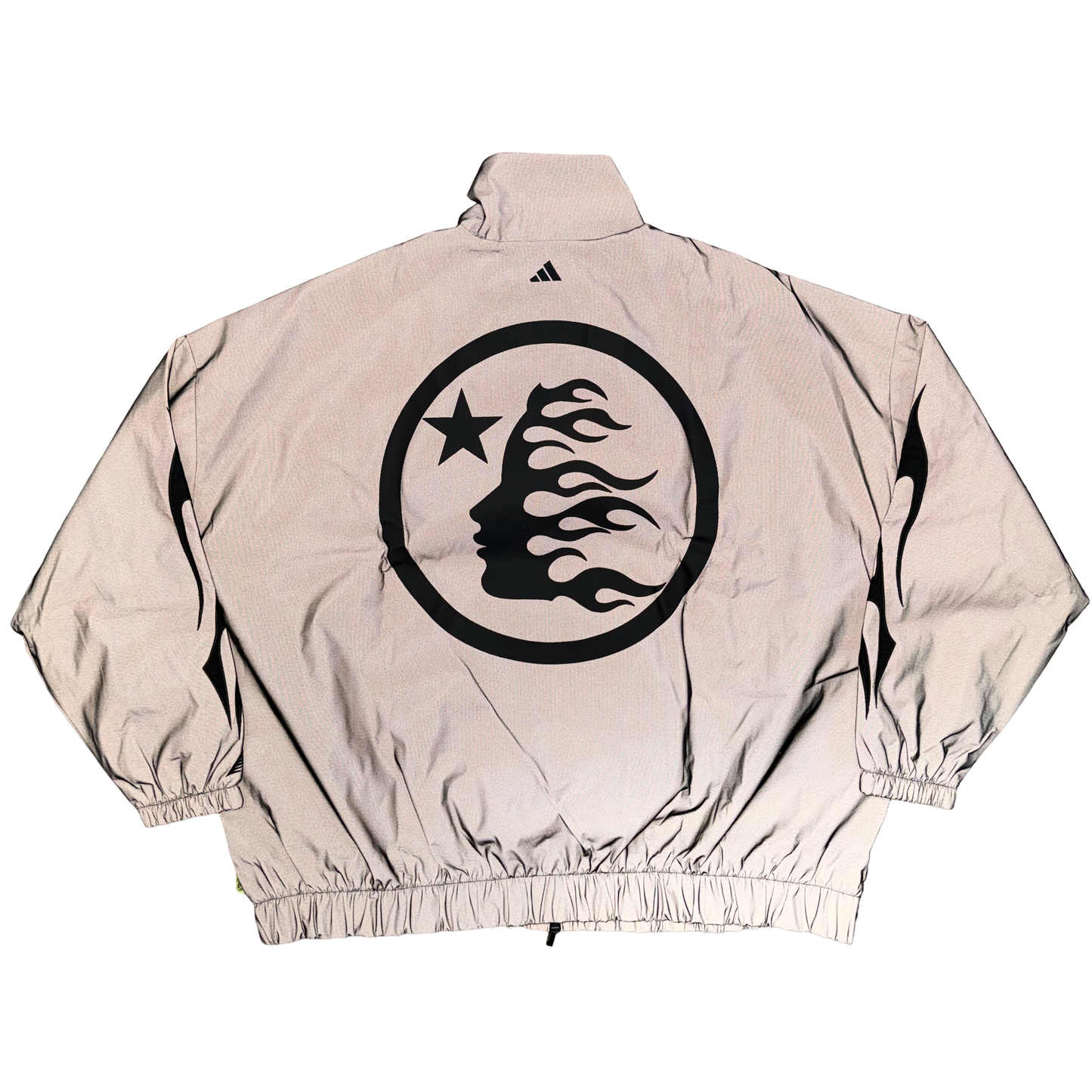 adidas x Hellstar x Anthony Edwards Reflective Track Jacket Black