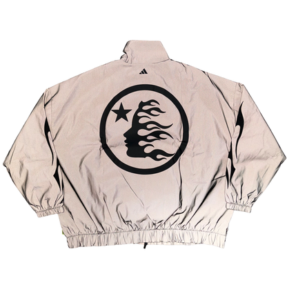 adidas x Hellstar x Anthony Edwards Reflective Track Jacket Black