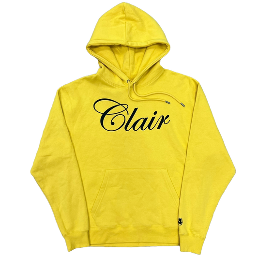 Sinclair Clair Script Hoodie Mustard