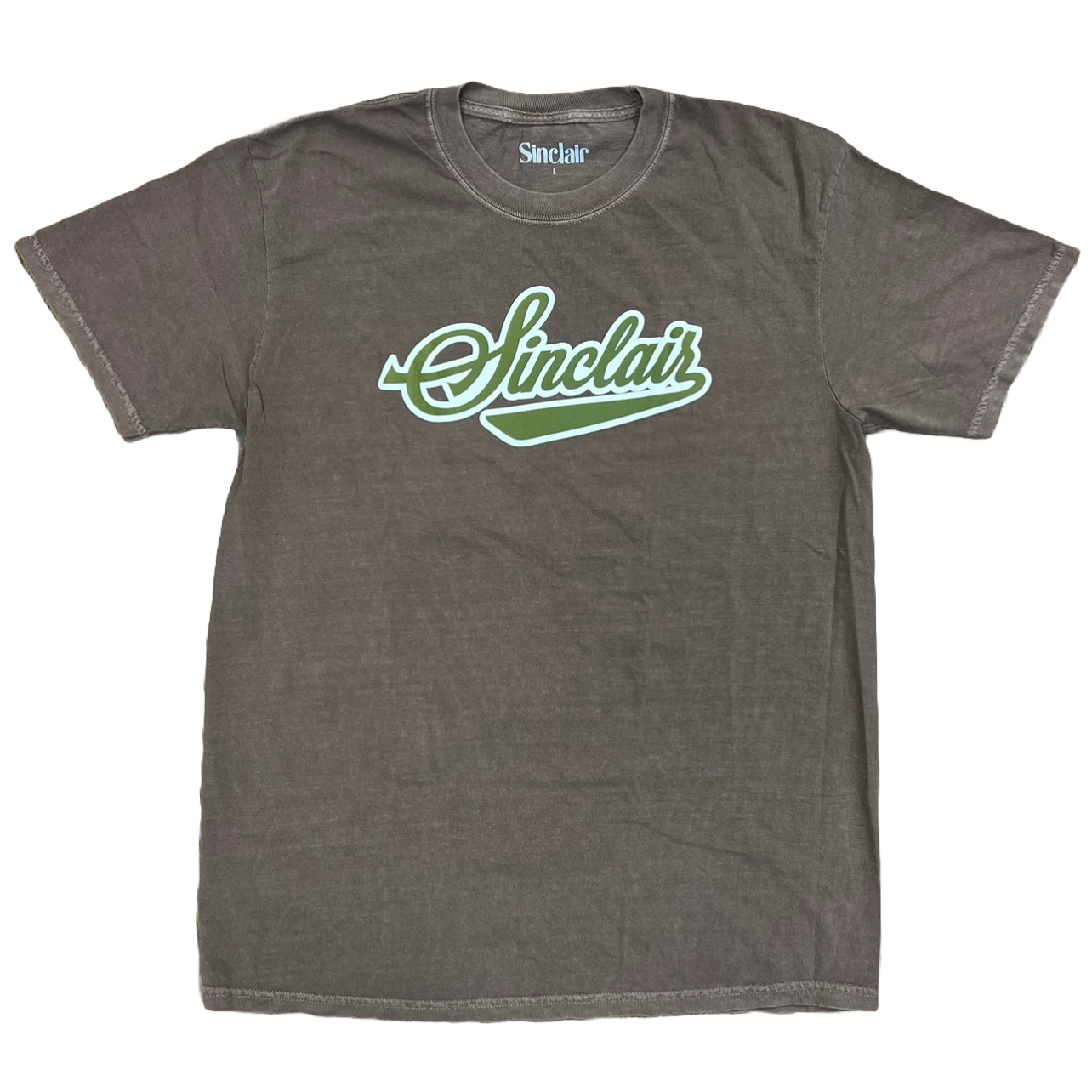 Sinclair Ballpark Logo Tee Brown