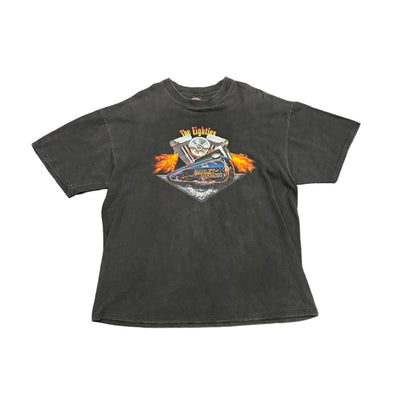 Vintage Harley Davidson Alaska T-Shirt Black