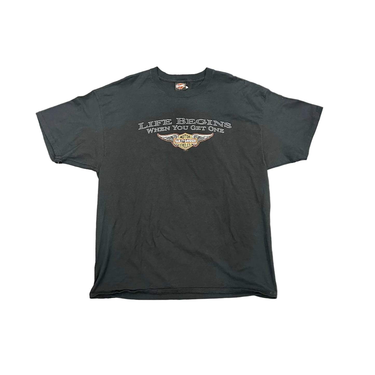 Vintage Seminole Harley Davidson T-Shirt Black