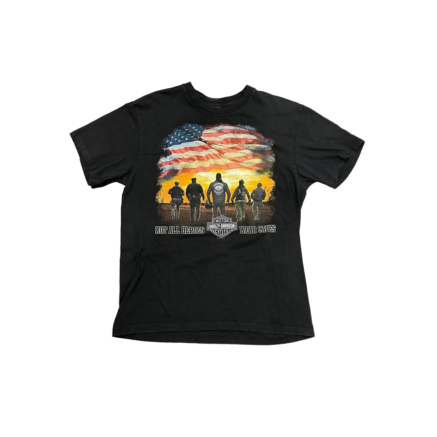 Vintage Harley Davidson Las Vegas T-Shirt Black