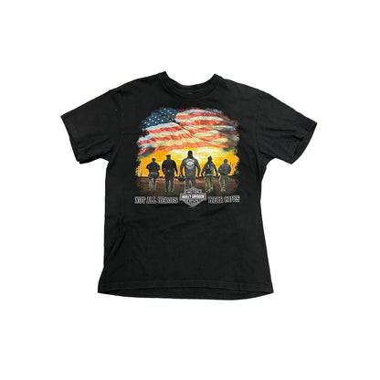 Vintage Harley Davidson Las Vegas T-Shirt Black