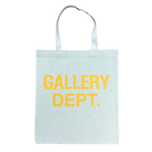 Gallery Dept. The Aesthetic Of Indifference Canvas Tote Bag Cream