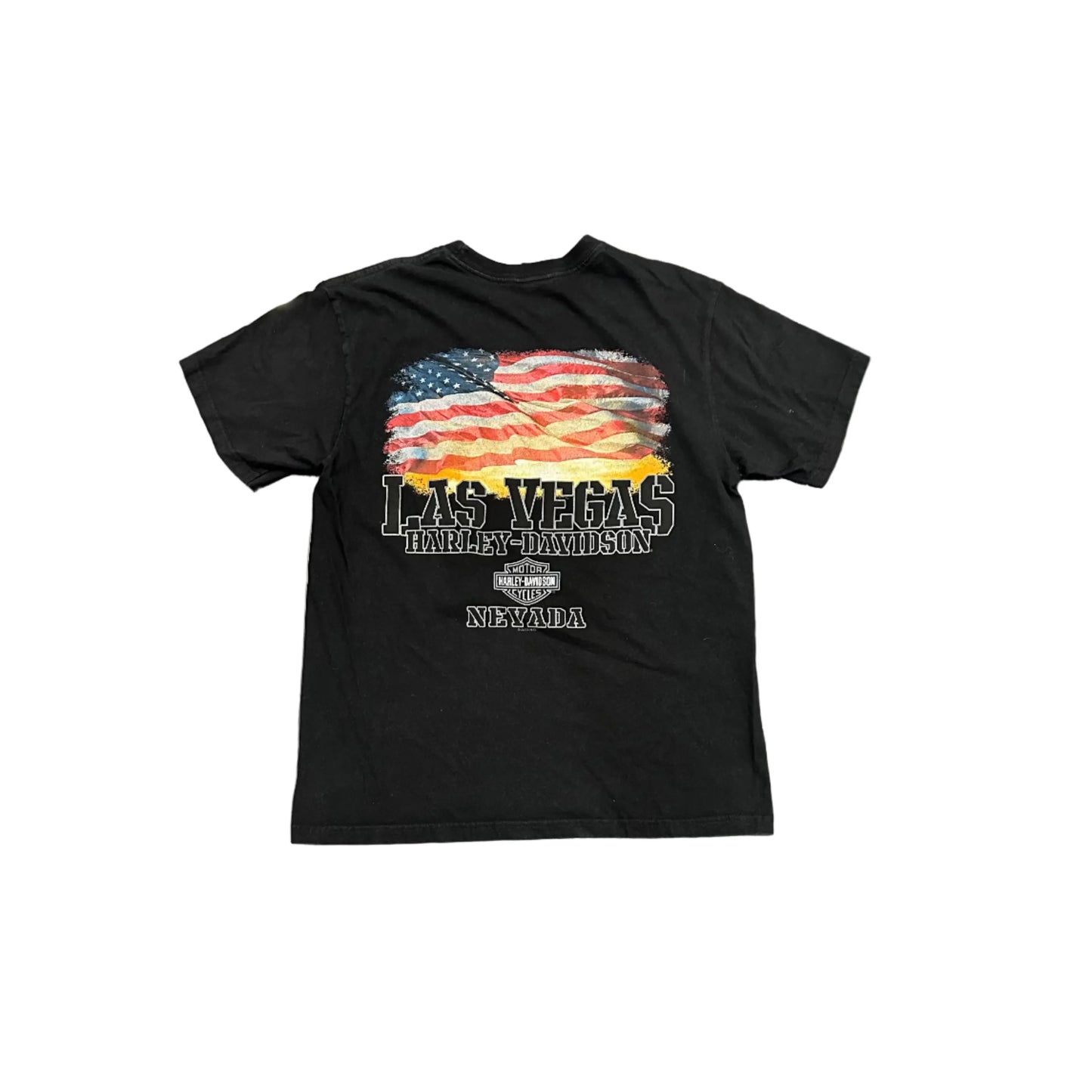 Vintage Harley Davidson Las Vegas T-Shirt Black