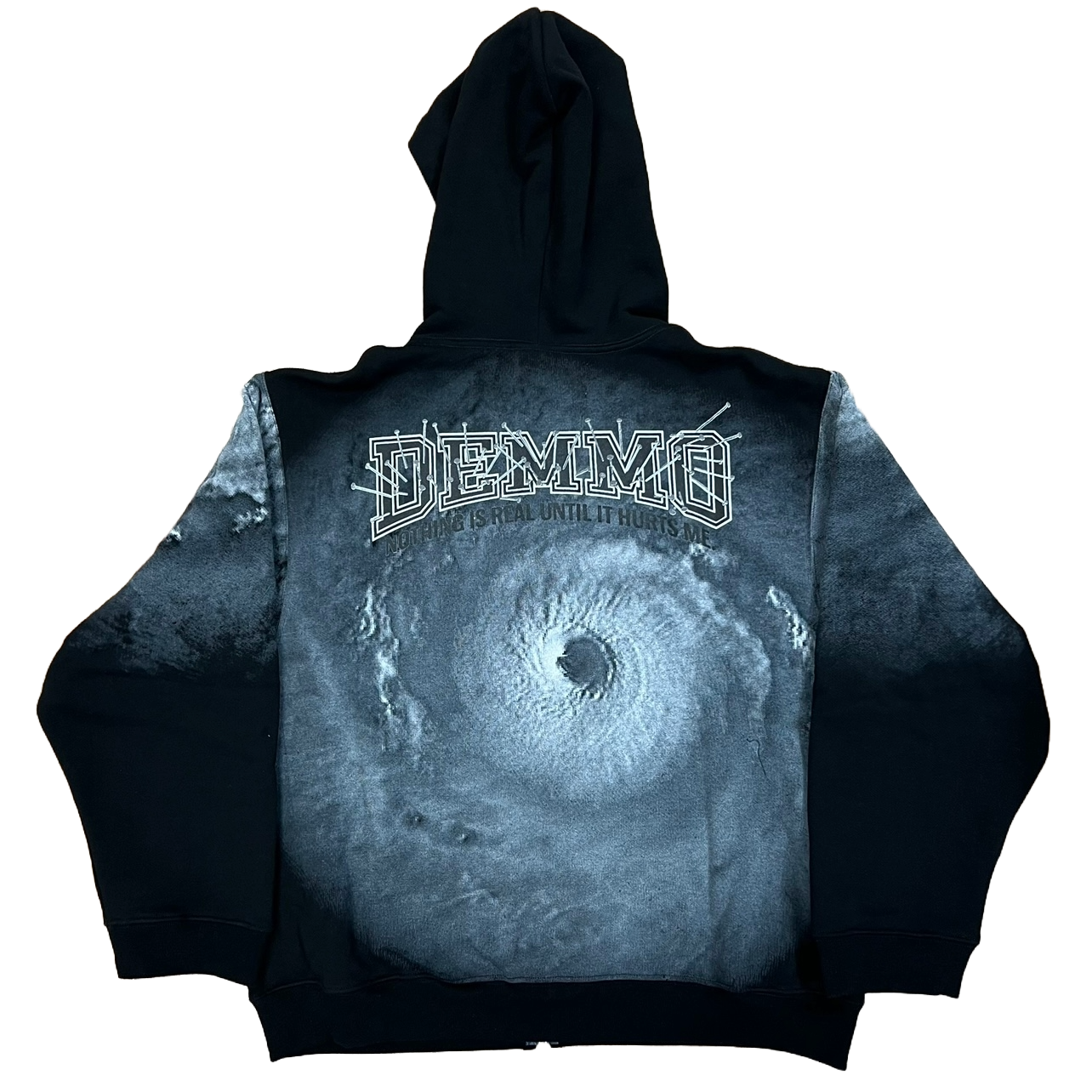 Demmo Hurricane Zip-Up Hoodie Black