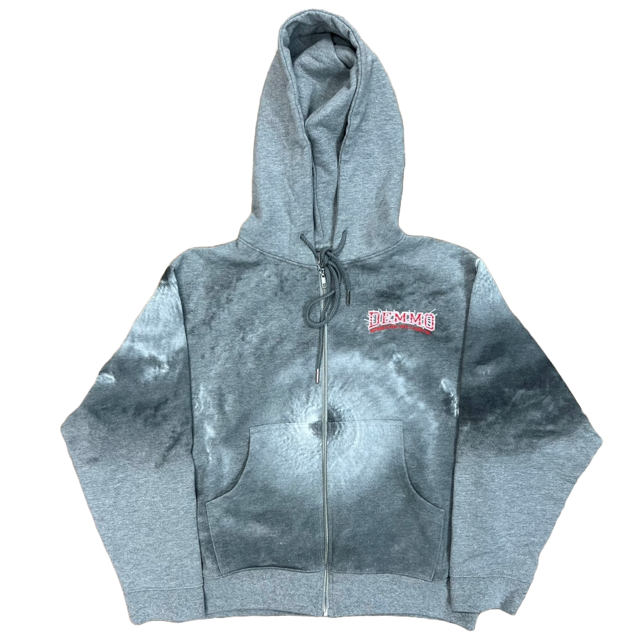 Demmo Hurricane Zip-Up Hoodie Grey