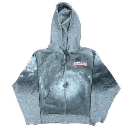 Demmo Hurricane Zip-Up Hoodie Grey