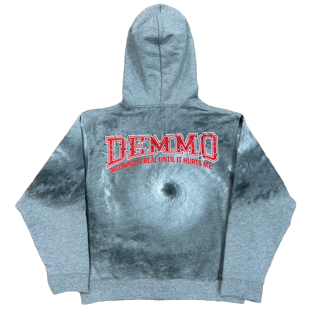 Demmo Hurricane Zip-Up Hoodie Grey