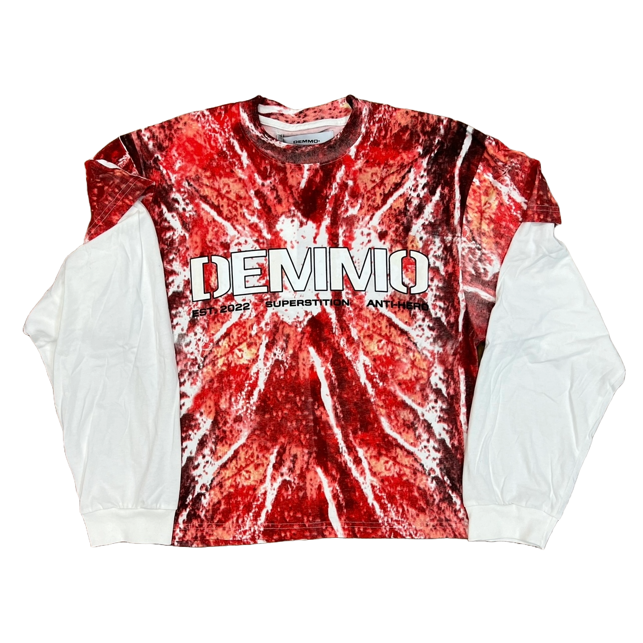 Demmo Return To Flesh L/S T-Shirt Red/White