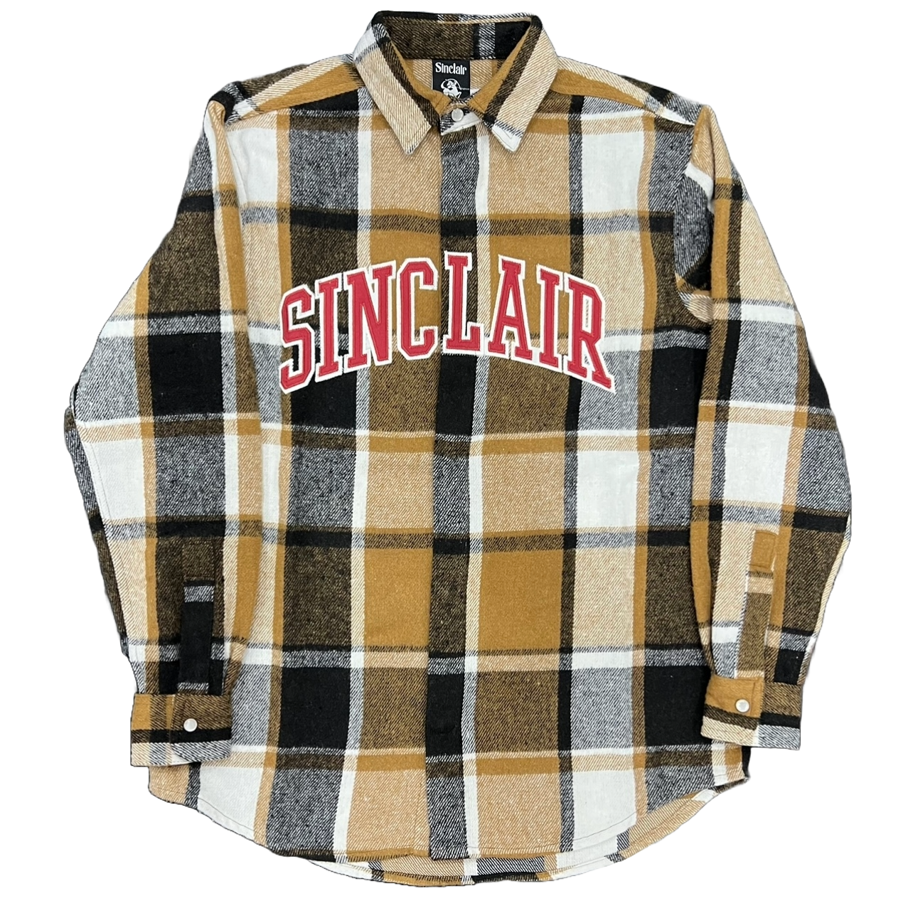 Sinclair L/S Flannel Brown