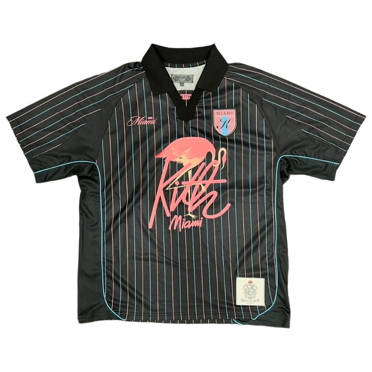 Kith Miami Exclusive Tino II Soccer Top Black