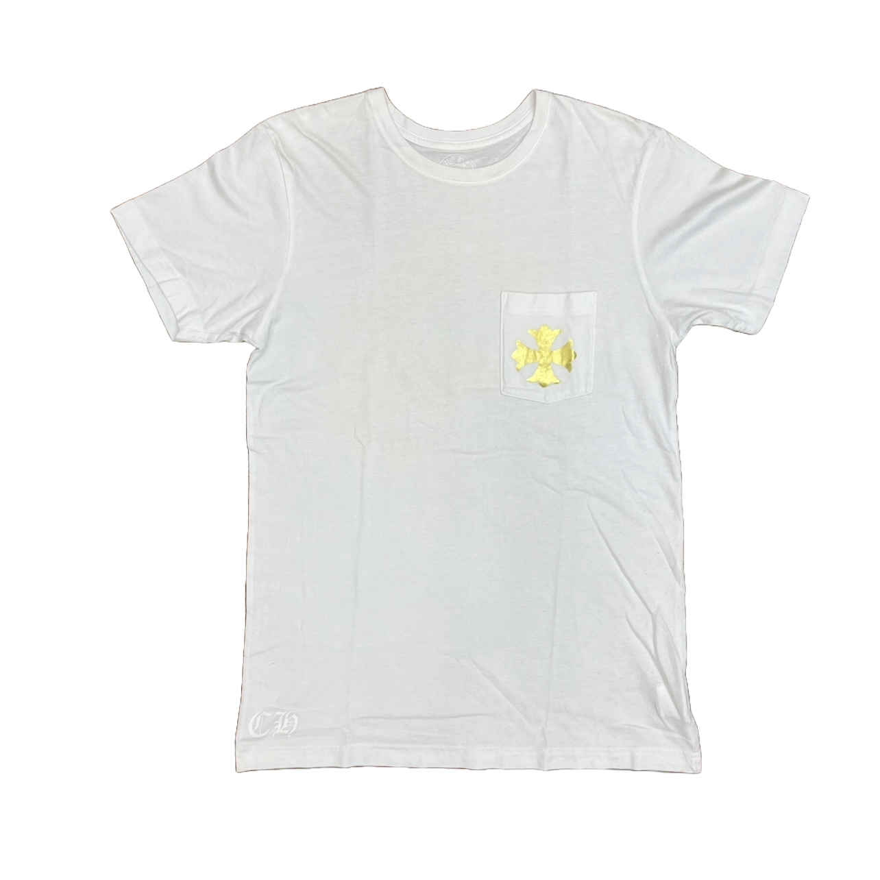 Chrome Hearts Horseshoe Glasses T-Shirt White/Gold