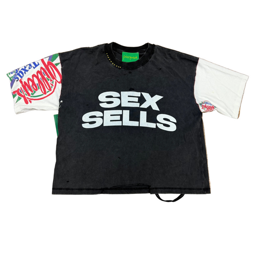 Poor Parker 1/1 Vintage Patchwork T-Shirt Multi