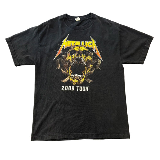 Vintage Metallica Tour T-Shirt Black