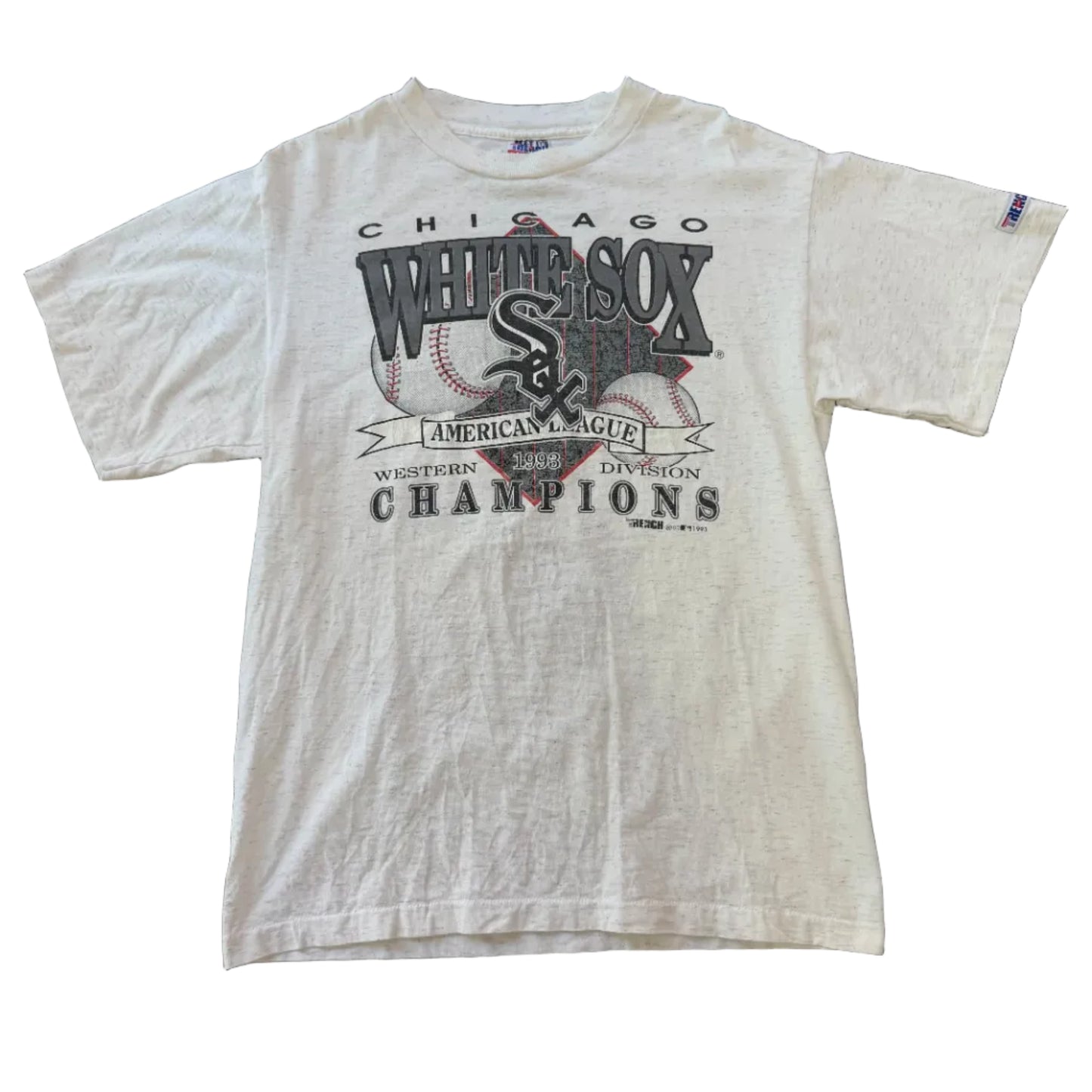 Vintage '93 White Sox T-Shirt Heather Grey
