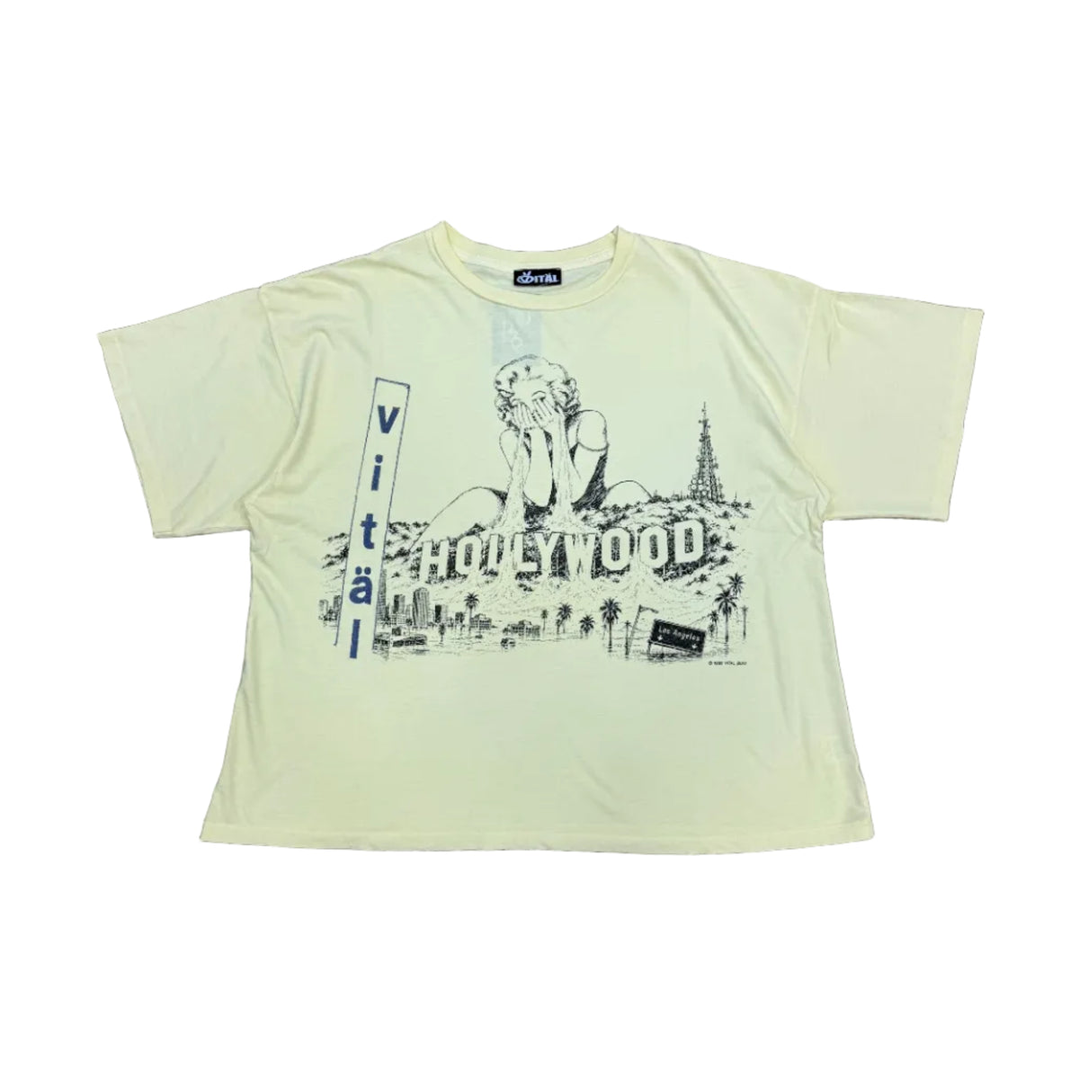 Vital Marilyn Hills Tee Yellow