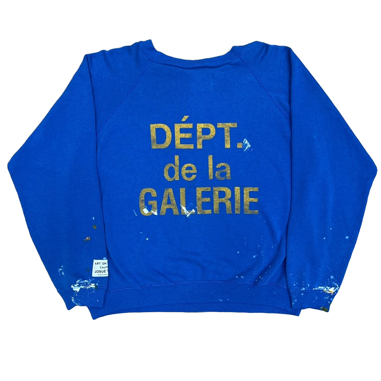 Gallery Dept. 1 of 1 Painted French Crewneck Blue