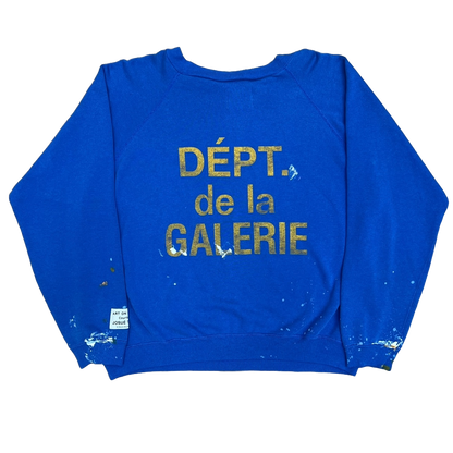 Gallery Dept. 1 of 1 Painted French Crewneck Blue