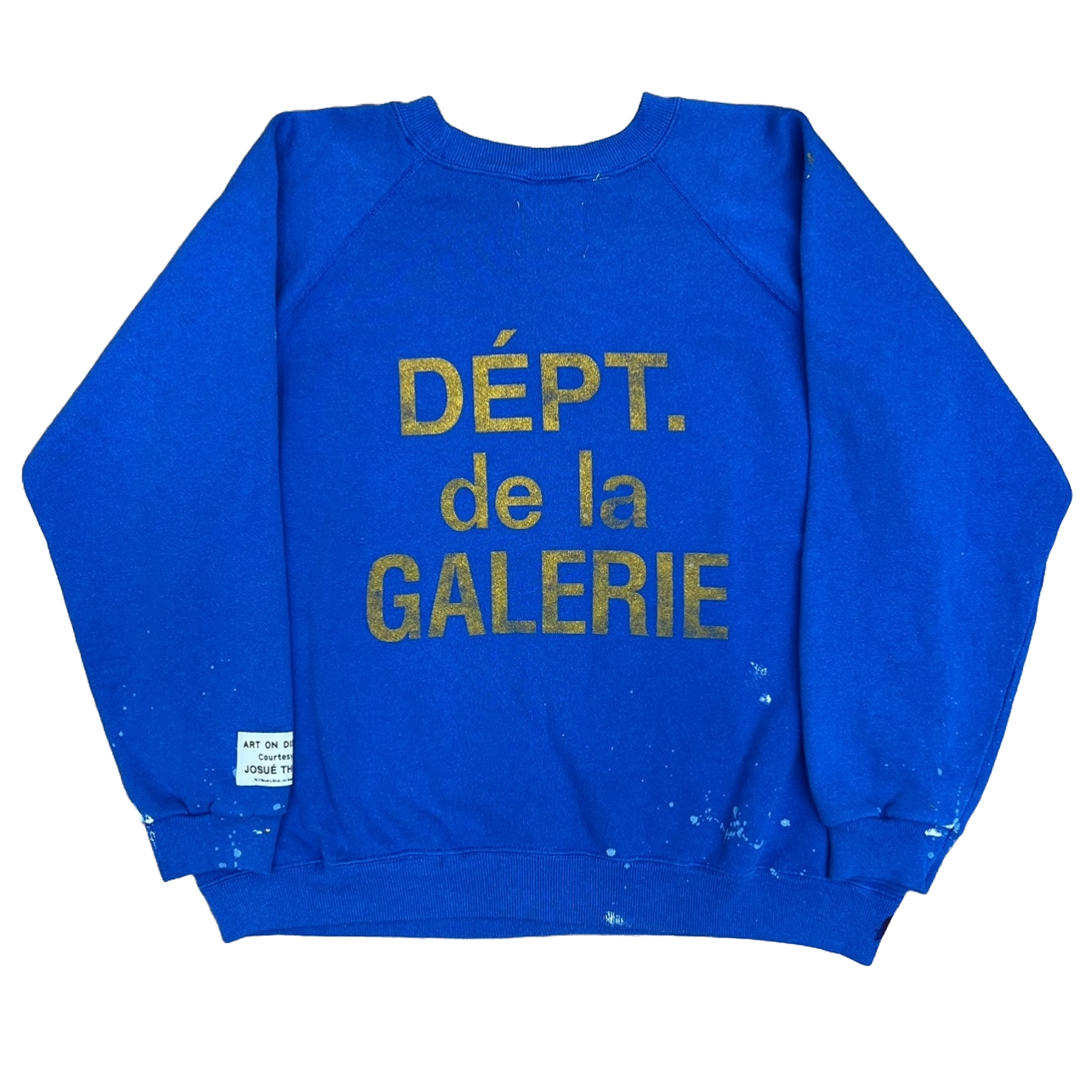 Gallery Dept. 1 of 1 Painted French Crewneck Blue