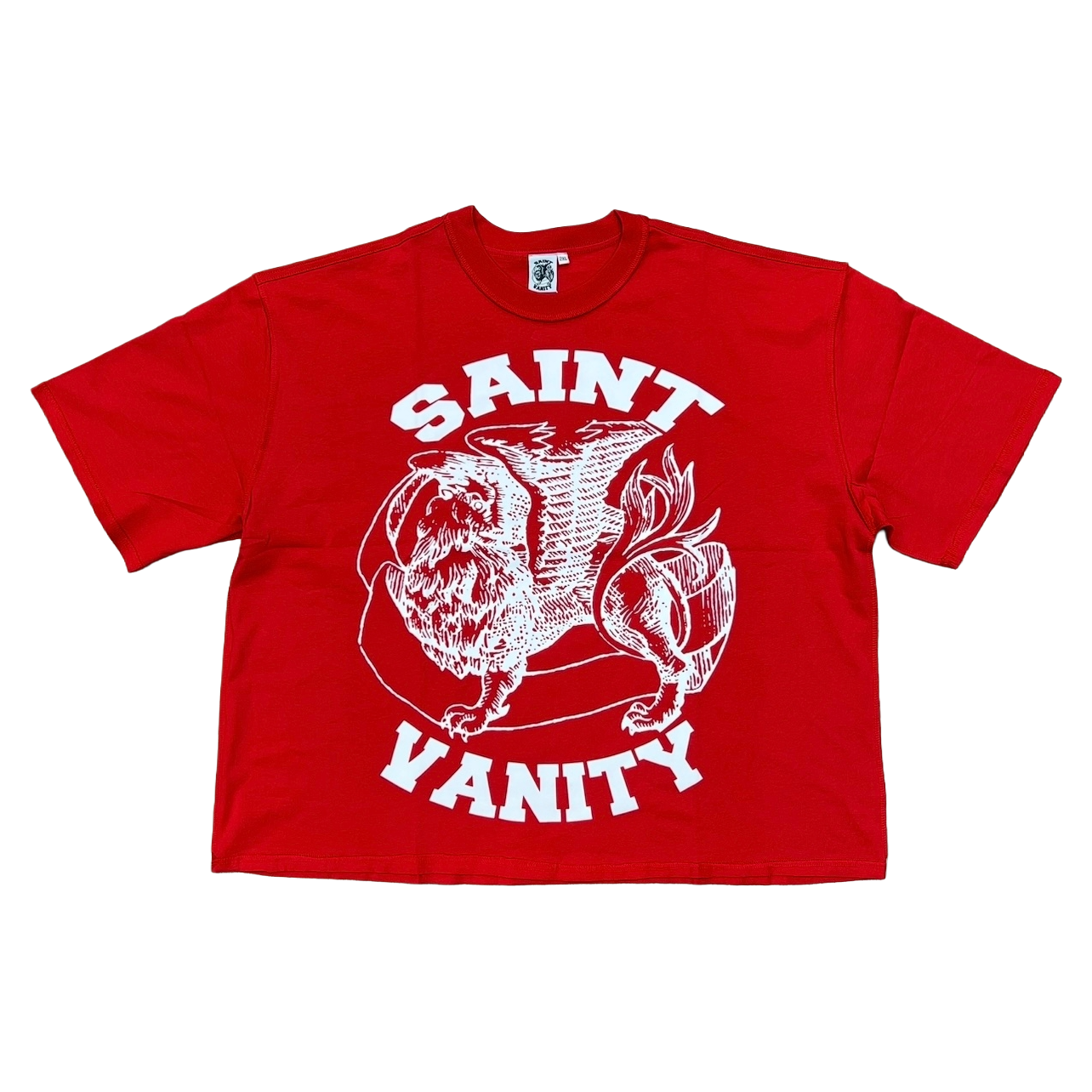 Saint Vanity Griffin Tee Red/White