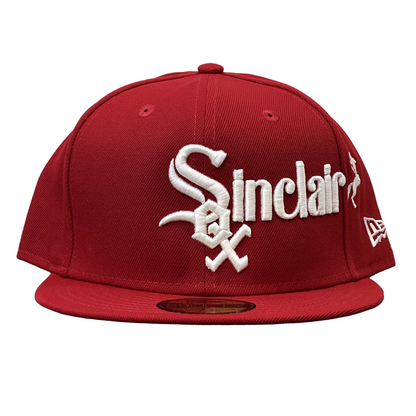 Sinclair x Endless Supply New Era Chicago White Sox Fitted Hat Red