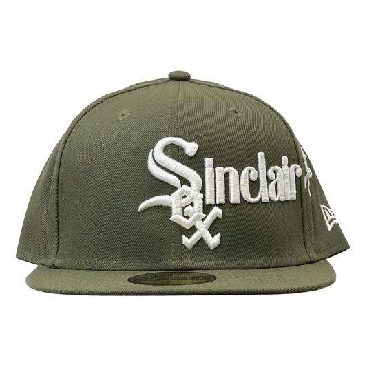 Sinclair x Endless Supply New Era Chicago White Sox Fitted Hat Olive